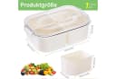 Elegear Snackbox mit 4 Fächern, Polypropylen, Spülmaschinenfest Bild 5