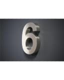 Steelboxx Hausnummer Premium Edelstahl 3D Design Arial Bild 2
