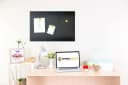 Steelboxx Memoboard Glas Memoboard 200 x 600 x 40 mm Schwarz Bild 1