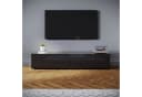 SONNI TV-Schrank Lowboard Schwarzer Hochglanz mit Klapptür Bild 3