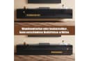 SONNI TV-Schrank Lowboard Schwarzer Hochglanz mit Klapptür Bild 5