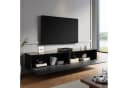 SONNI Lowboard TV-Schrank 180 cm Weiß Hochglanz Bild 1