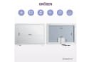 SONNI LED Schminkspiegel 100x70cm dimmbar mit Steckdose Bild 3