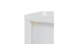 SONNI Lowboard TV-Schrank mit LED-Beleuchtung Weiß Bild 5