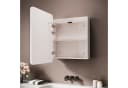 SONNI Spiegelschrank Badezimmer mit LED-Spiegel Urban Beige Bild 3