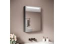 SONNI Spiegelschrank Badezimmer LED-Beleuchtung 3 Farben Grau Bild 2