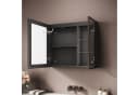 SONNI Spiegelschrank Badezimmer mit LED-Beleuchtung, Anti-Beschlag & Steckdose Bild 3