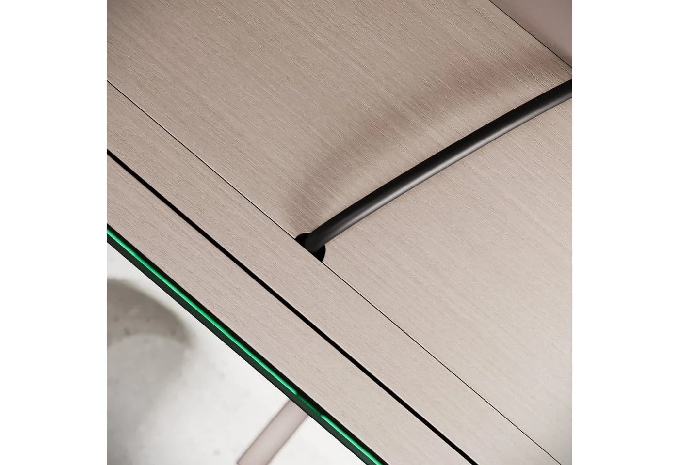SONNI Spiegelschrank Badezimmer mit LED-Beleuchtung, Anti-Beschlag, 3 Farbtemperaturen, 90x60x13cm - Bild 5