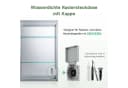 SONNI Spiegelschrank Aluminium Touch-Bedienung Antibeschlag Bild 5
