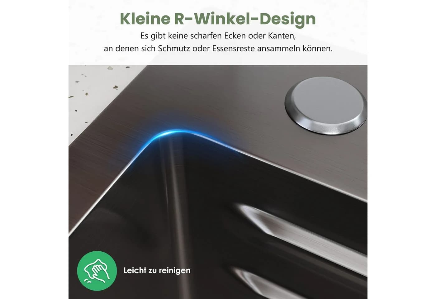 SONNI Küchenspüle Edelstahl Multifunktional - Bild 5