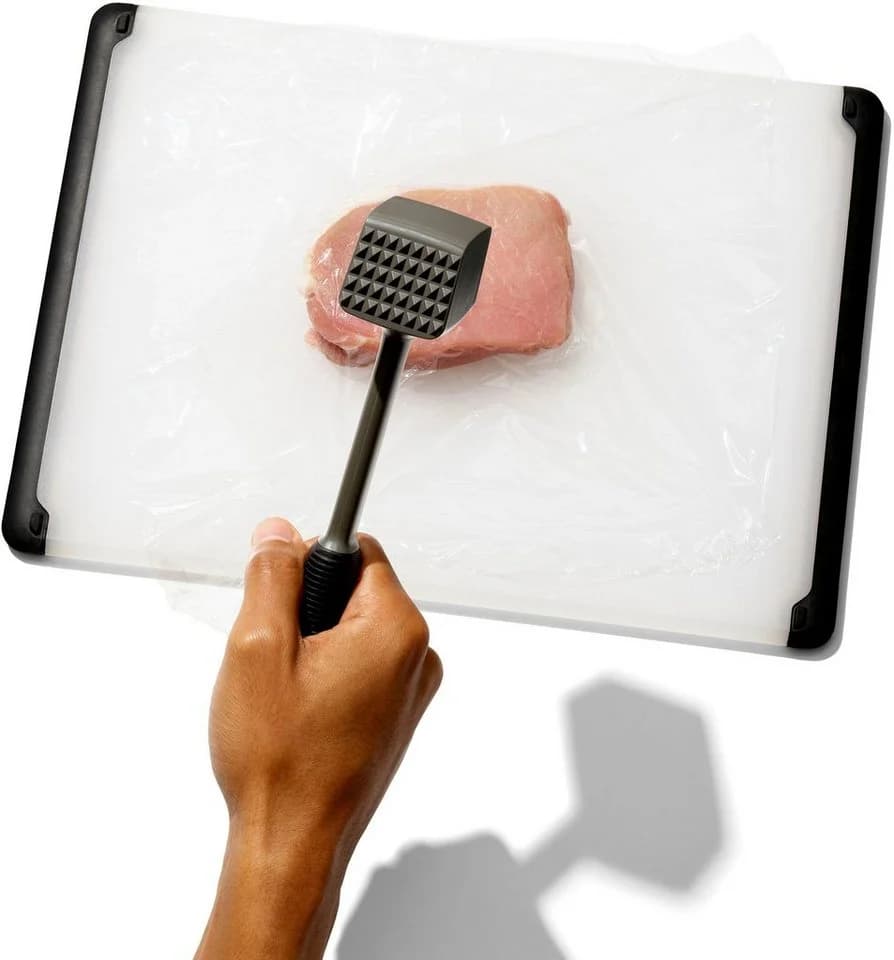 OXO Good Grips Fleischklopfer 2-in-1 Schwarz/Grau - Bild 3