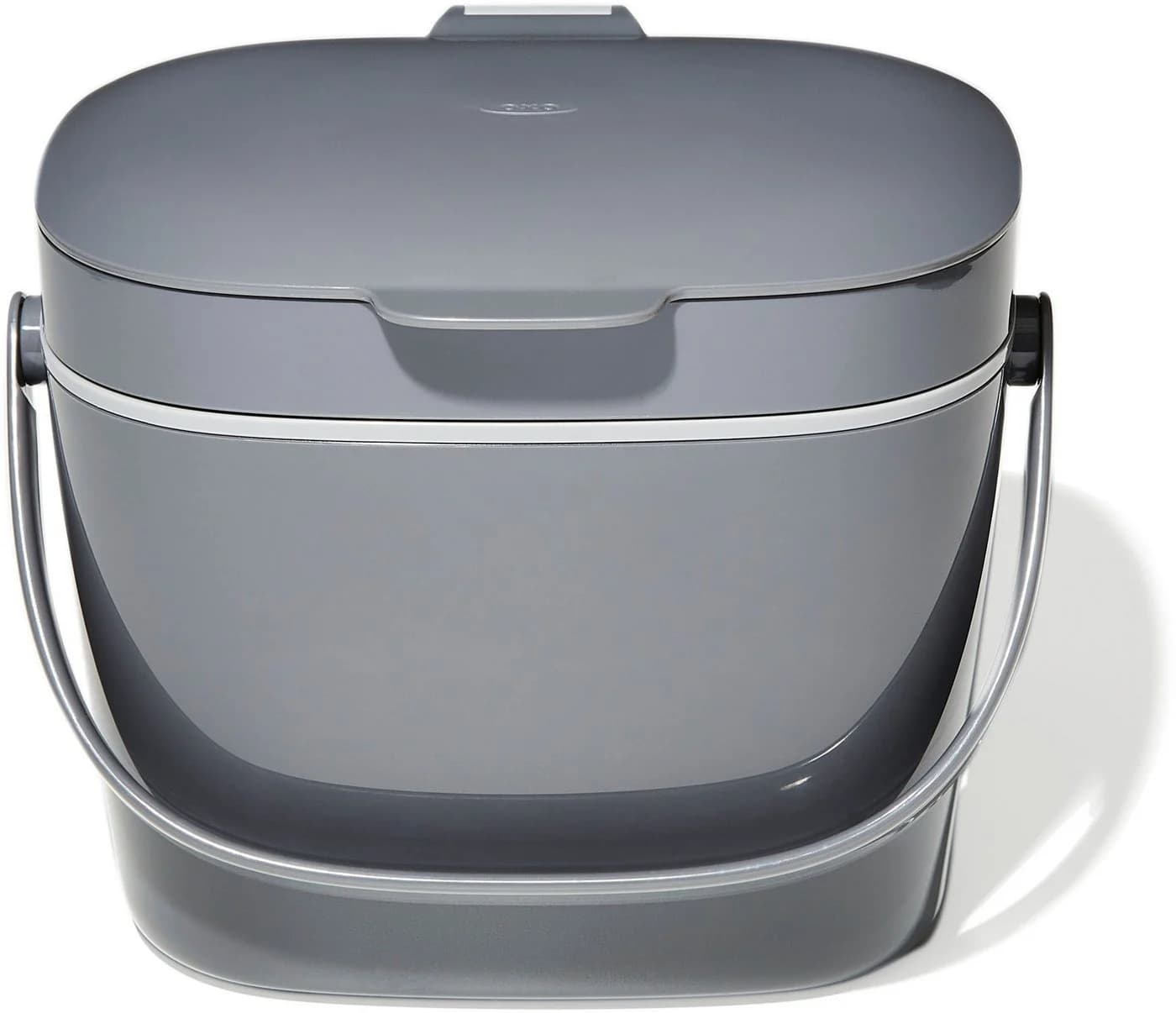 OXO GOOD GRIPS Biomülleimer Grau 6,6L - Geruchsdicht & Spülmaschinengeeignet - Bild 2