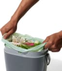 OXO GOOD GRIPS Biomülleimer Grau 6,6L - Geruchsdicht & Spülmaschinengeeignet Bild 3
