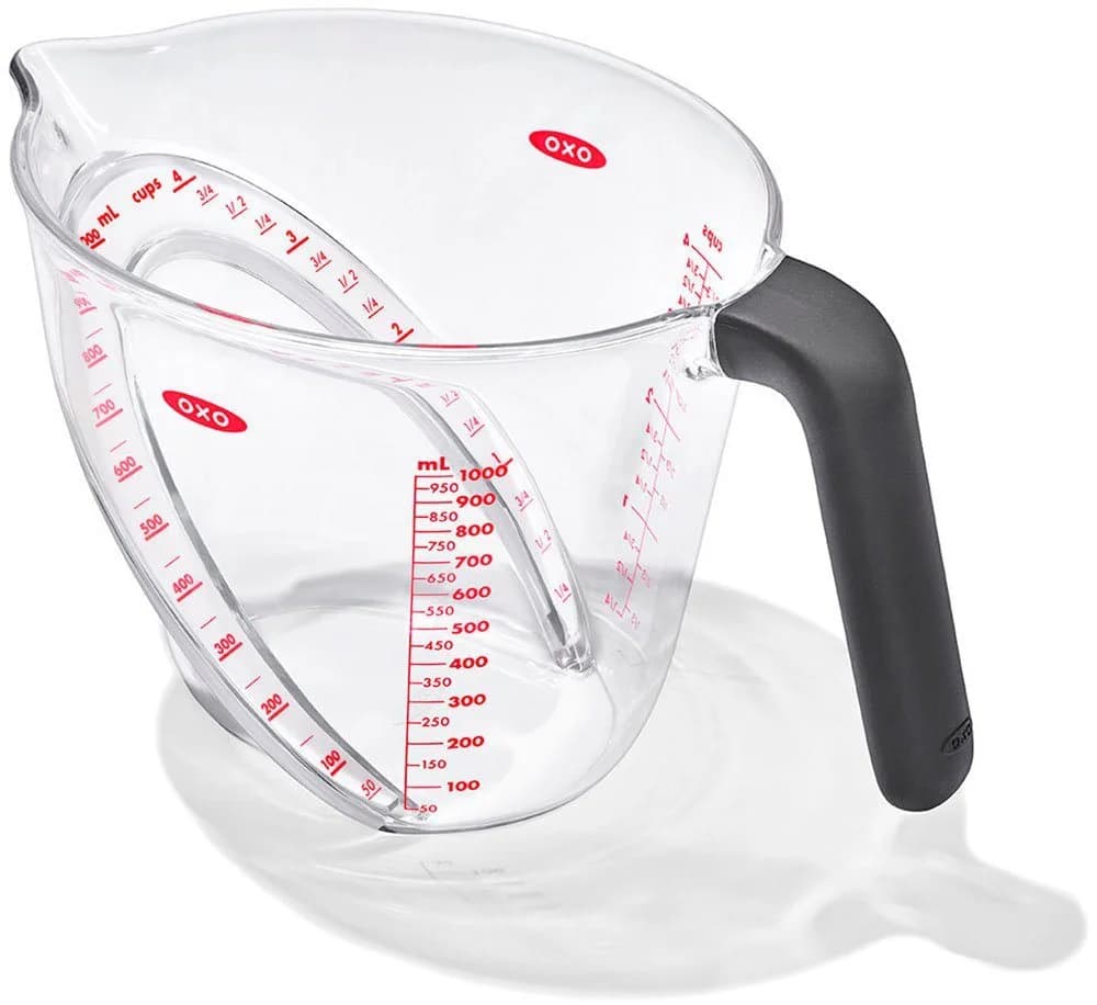 OXO GOOD GRIPS Messbecher 1 Liter transparent Kunststoff abgewinkelt - Bild 2