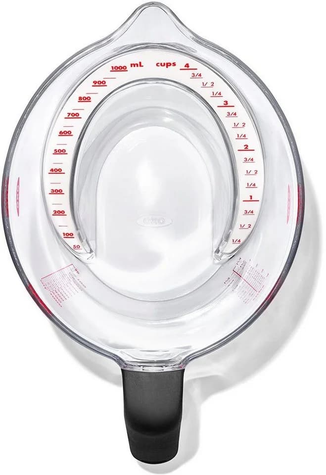 OXO GOOD GRIPS Messbecher 1 Liter transparent Kunststoff abgewinkelt - Bild 4
