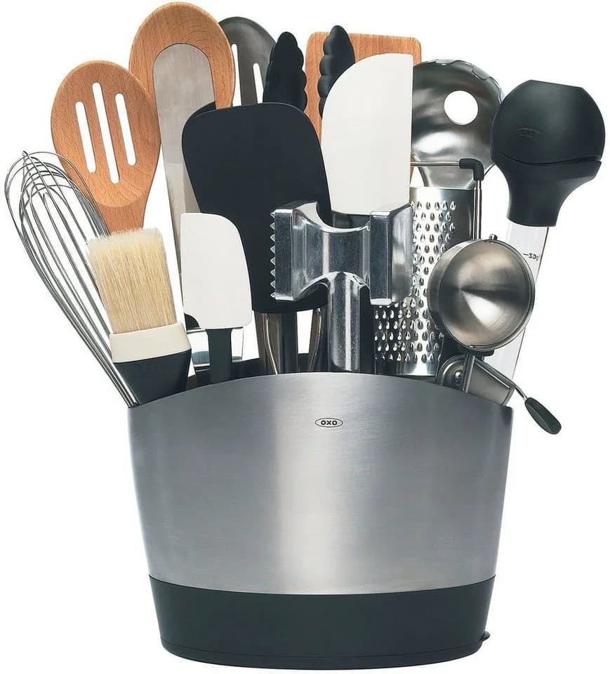OXO Good Grips Organizer oval Küchenutensilien Edelstahl Kunststoff - Bild 2