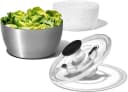 OXO STEEL Salatschleuder Silber Edelstahl 6 Liter Bild 1
