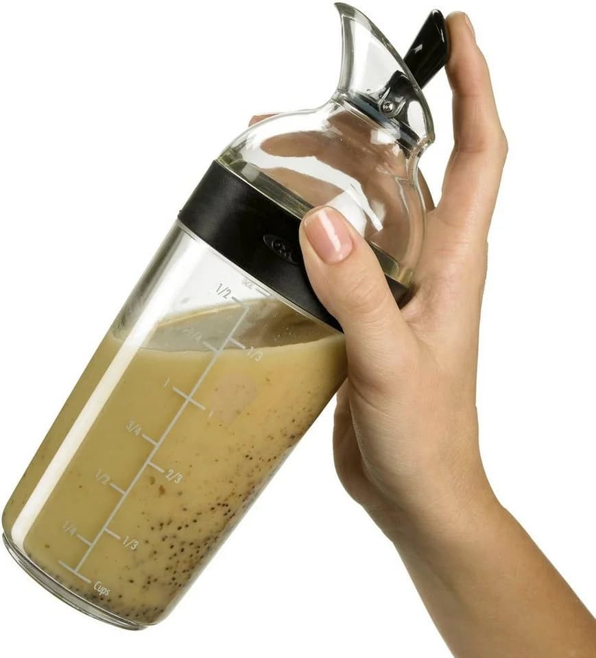 OXO Good Grips Dressing Shaker Schwarz Transparent 350 ml