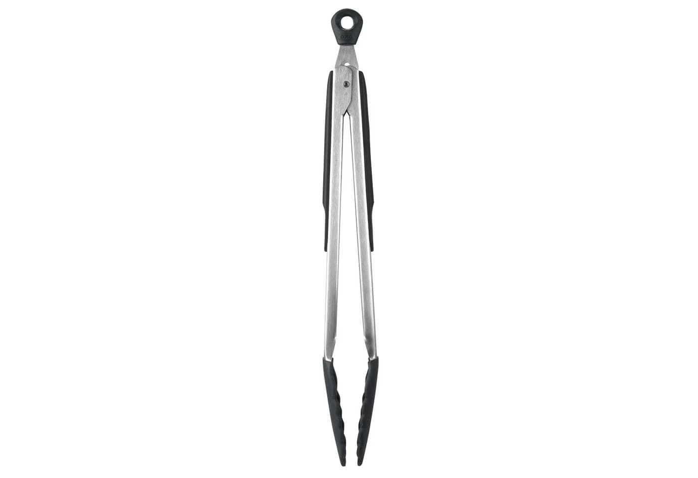 Kochzange OXO GOOD GRIPS mit Silikonköpfen – 30 cm, silberfarben - Bild 2