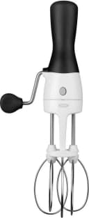 OXO GOOD GRIPS Schneebesen mit Kurbel, silber/schwarz, Edelstahl Bild 2