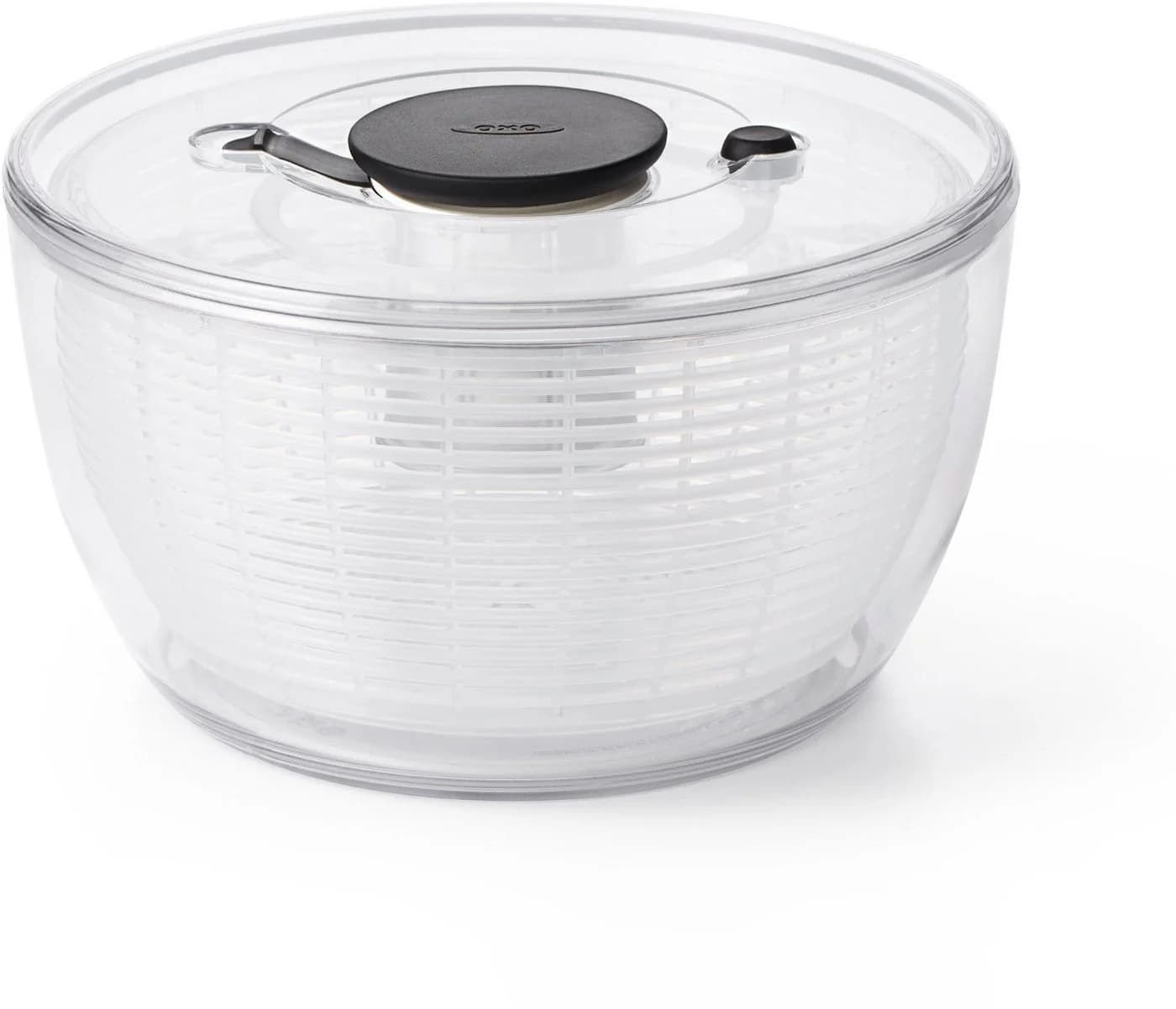 OXO GOOD GRIPS Salatschleuder Weiß Transparent - Bild 2