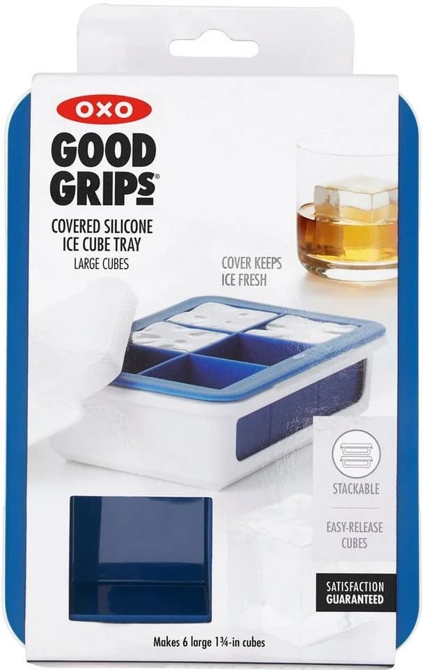 OXO Good Grips Eiswürfelform XL Silikon mit Deckel - Bild 3