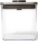 OXO STEEL Vorratsdose 2.6L - Transparent, Edelstahl, Luftdicht Bild 1
