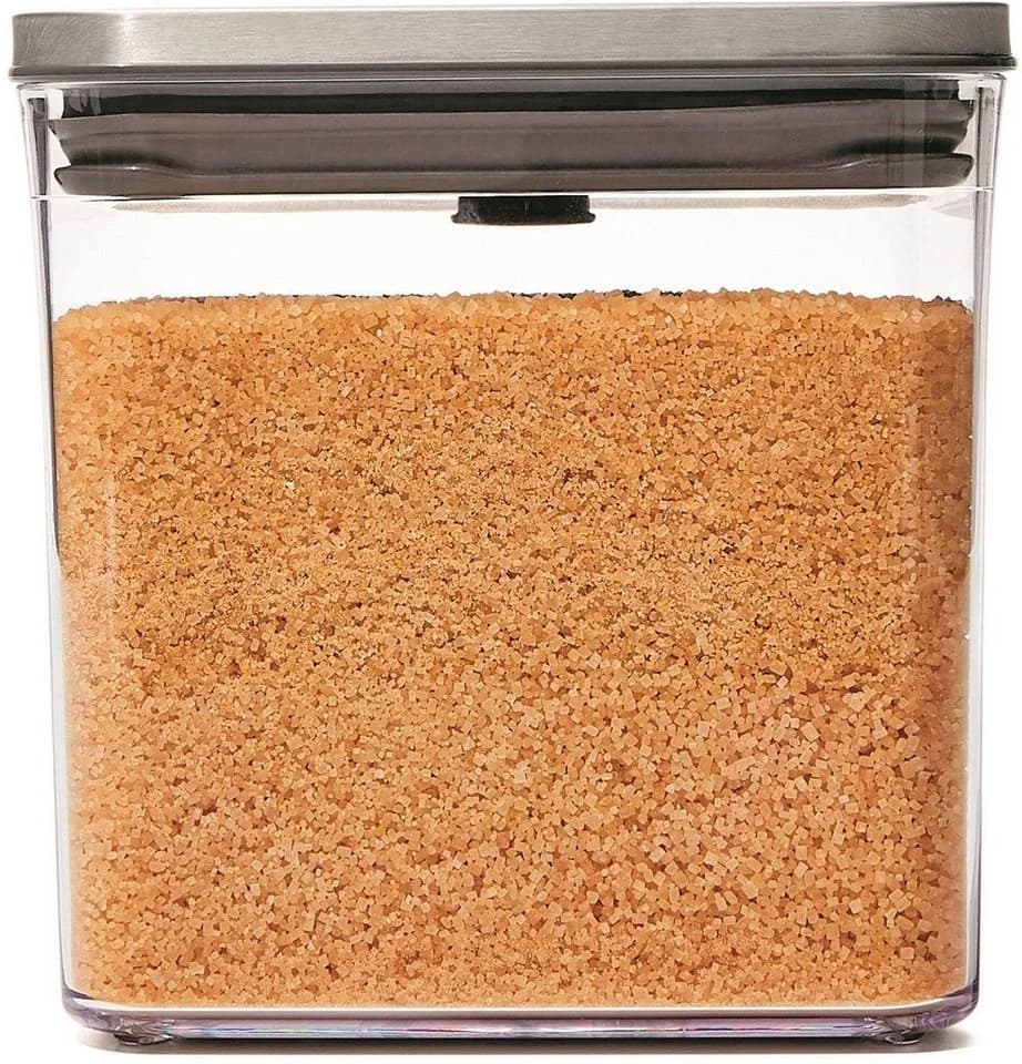 OXO STEEL Vorratsdose 2.6L - Transparent, Edelstahl, Luftdicht - Bild 2