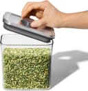 OXO Steel Vorratsdose rechteckig 1,6 L transparent Bild 2