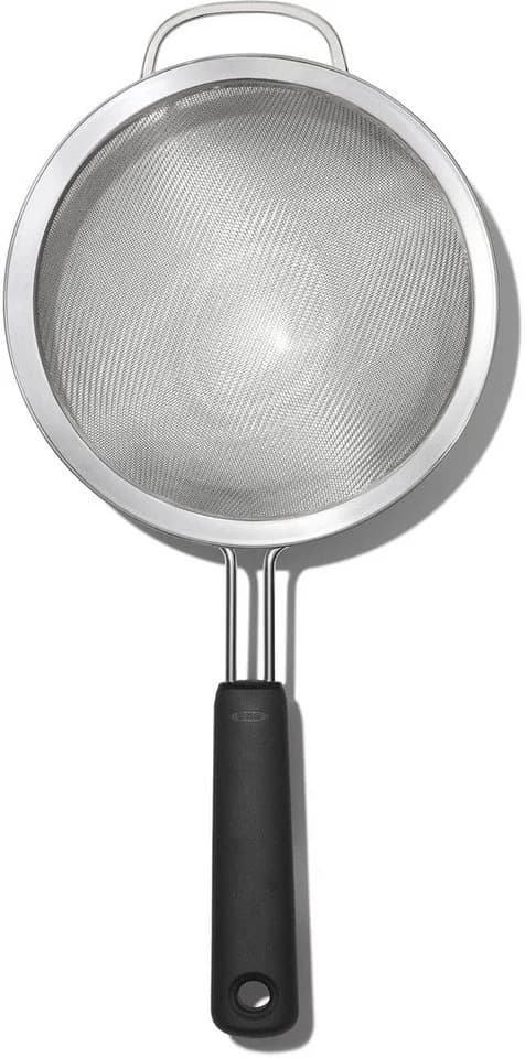 OXO GOOD GRIPS Küchensieb 20cm Edelstahl silber - Bild 2