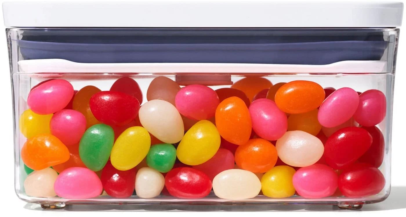 OXO GOOD GRIPS Vorratsdose Rechteck Mini 0.6L Transparent - Bild 4