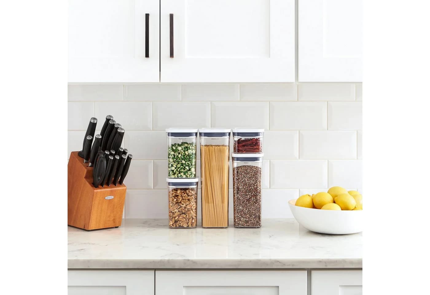 OXO Good Grips POP Lebensmittelaufbewahrungsbehälter transparent