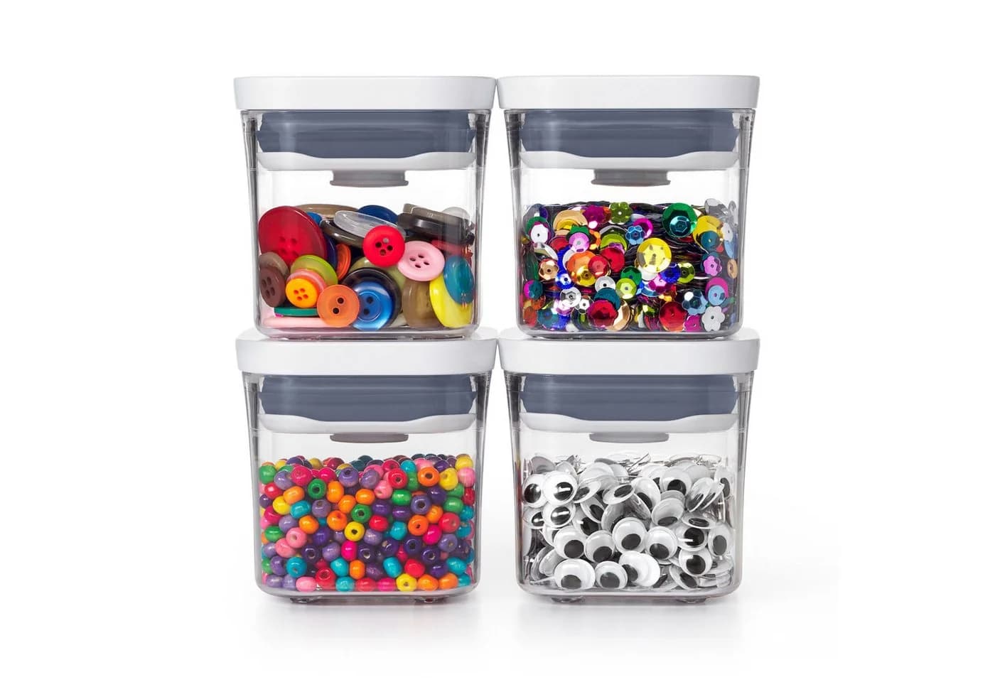 OXO Good Grips 4-teiliges Mini POP Container Set aus Kunststoff - Bild 2