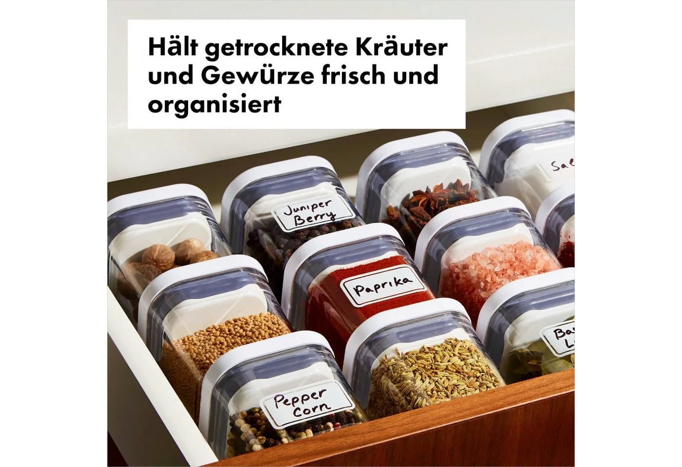 OXO Good Grips 4-teiliges Mini POP Container Set aus Kunststoff - Bild 3