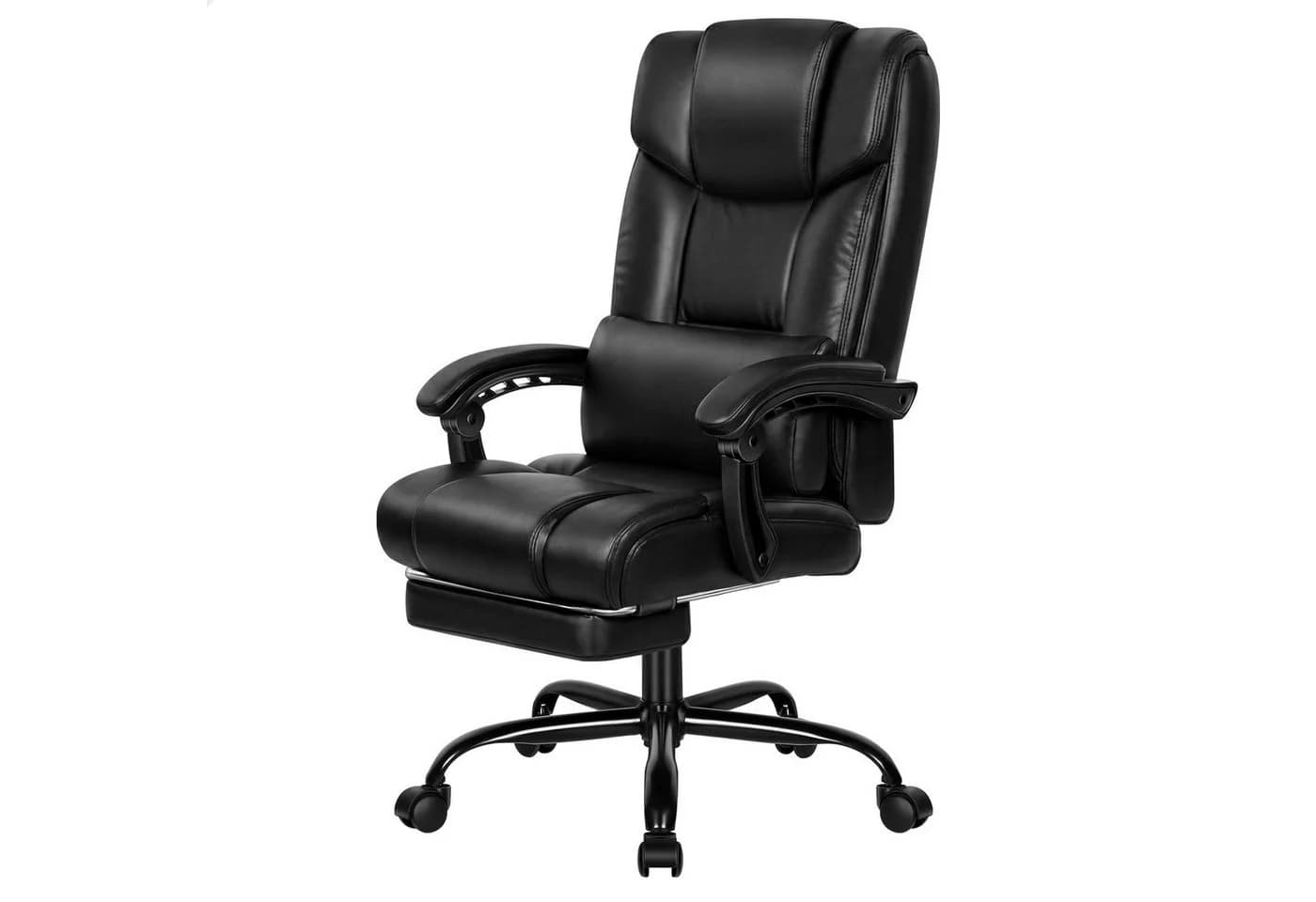 ALFORDSON Bürostuhl Ergonomisch Schwarz 150°-Neigung - Bild 2