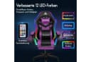 ALFORDSON Gaming-Stuhl Ergonomisch Lila 8-Punkt-Massage Bild 3