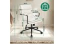 ALFORDSON Bürostuhl ergonomisch Chenille Lendenstütze Beige Bild 1