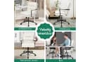 ALFORDSON Bürostuhl ergonomisch Chenille Lendenstütze Beige Bild 4