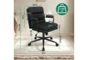 ALFORDSON Bürostuhl ergonomisch mit Lendenstütze Chenille Bild 1