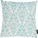 DONE. Dekokissen Windsor Ornaments Mint Weiß Jacquard 45x45 cm Bild 1