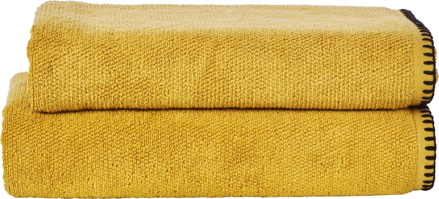 DONE. Deluxe Prime Duschtuch Gold 100x150cm Frottee