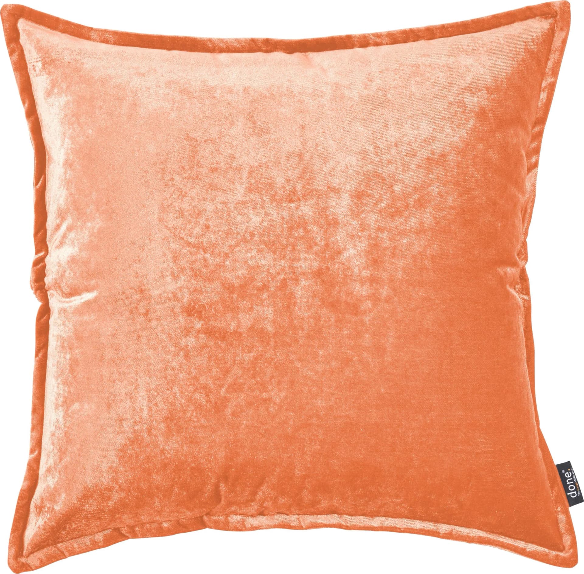Dekokissen DONE. "Glam" Coral Polyester 65x65cm