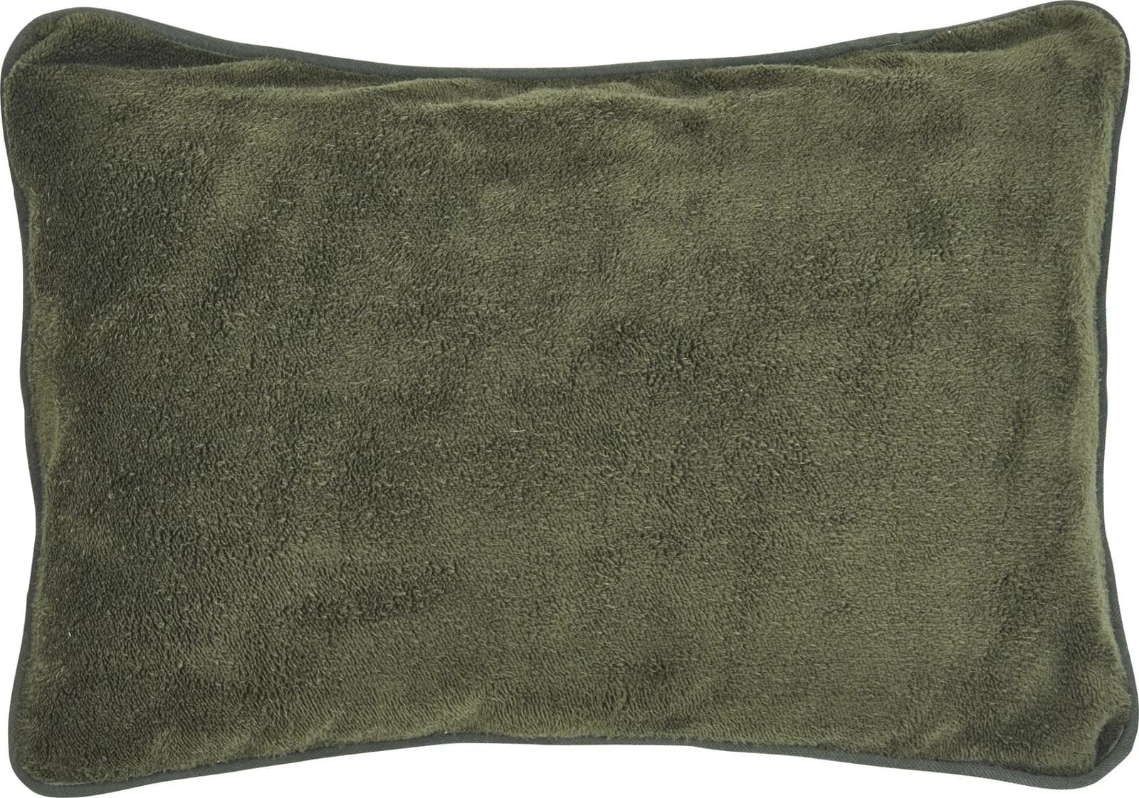 DONE. Softie Dekokissenhülle Khaki Unifarben 40x60 cm Polyester