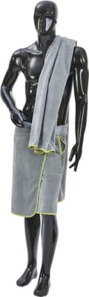 done.® Kilt Kuuma, Kurzform, Veloursfrottier, Silber Bild 2
