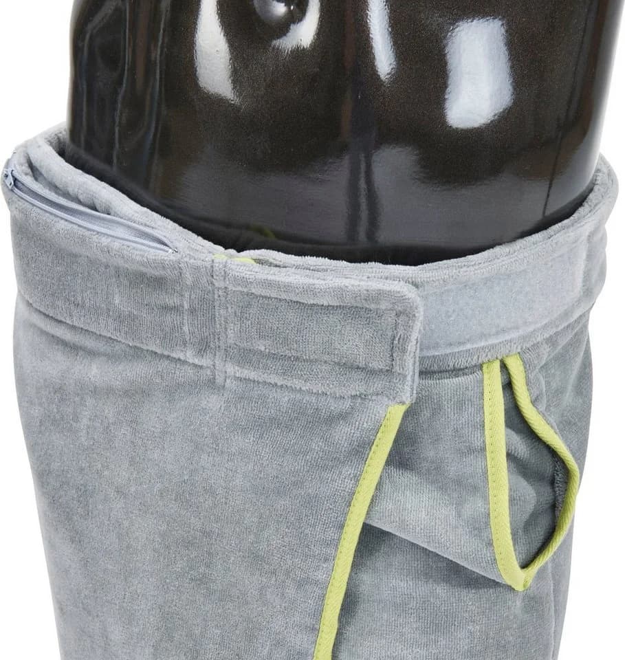 done.® Kilt Kuuma, Kurzform, Veloursfrottier, Silber - Bild 3