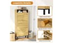 Refined Living Schuhschrank hoch schmal mit 3 Klappen und offenen Fächern Bild 5