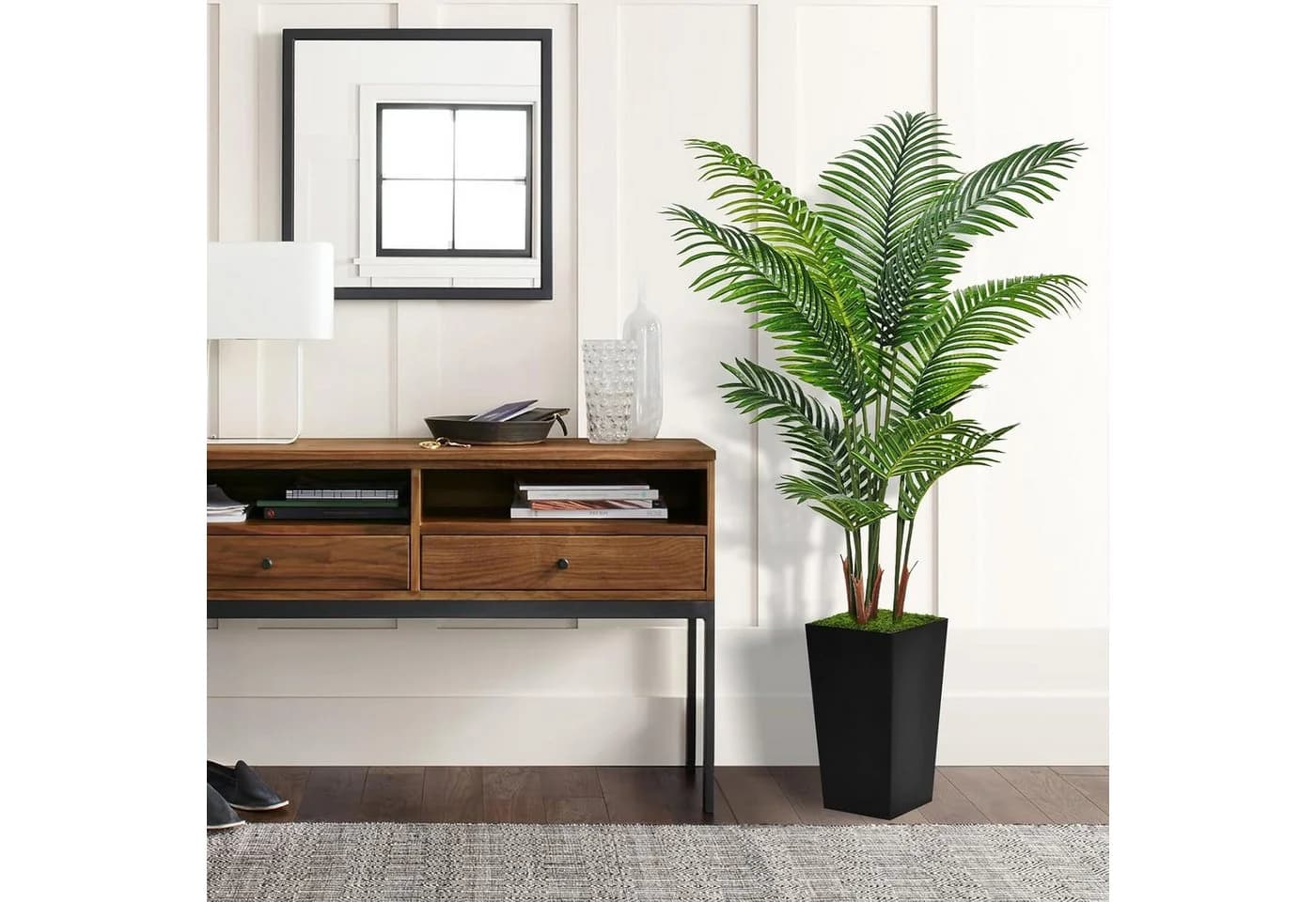 Refined Living Künstliche Areca-Palme 150 cm mit Topf & Moos - Bild 3