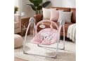 oyajia Babyschaukel Rosa mit Musik und 5 Wippgeschwindigkeiten Bild 2