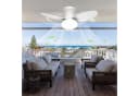 oyajia Deckenventilator 66cm mit LED Licht & Fernbedienung Bild 2