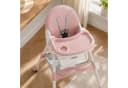 oyajia Kinderstuhl 3-in-1 Rosa/Blau mit 5-Punkt-Gurt Bild 5